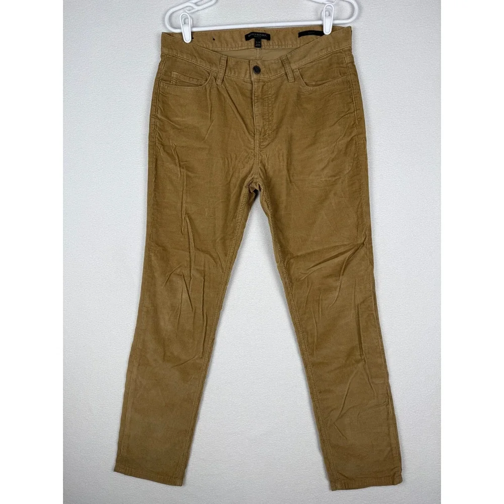 Banana Republic Traveler Slim Fit Corduroy Pants Mens 31x30 Khaki‎ Tan 744274-10